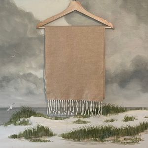 Brooks Brothers Cashmere Camel Scarf